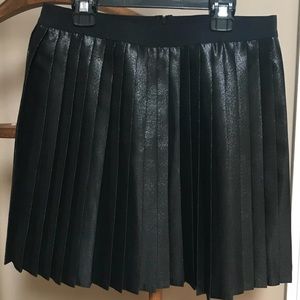 A/X ARMANI EXCHANGE METALLIC MINI SKIRT